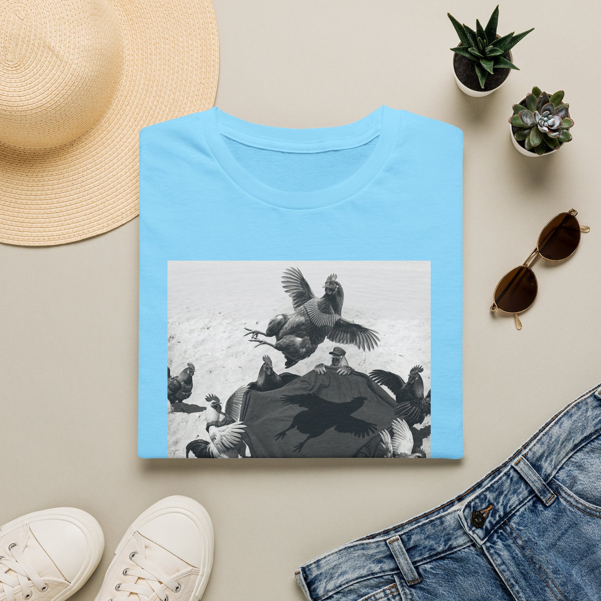 Hen Beach Blanket TossT-Shirt