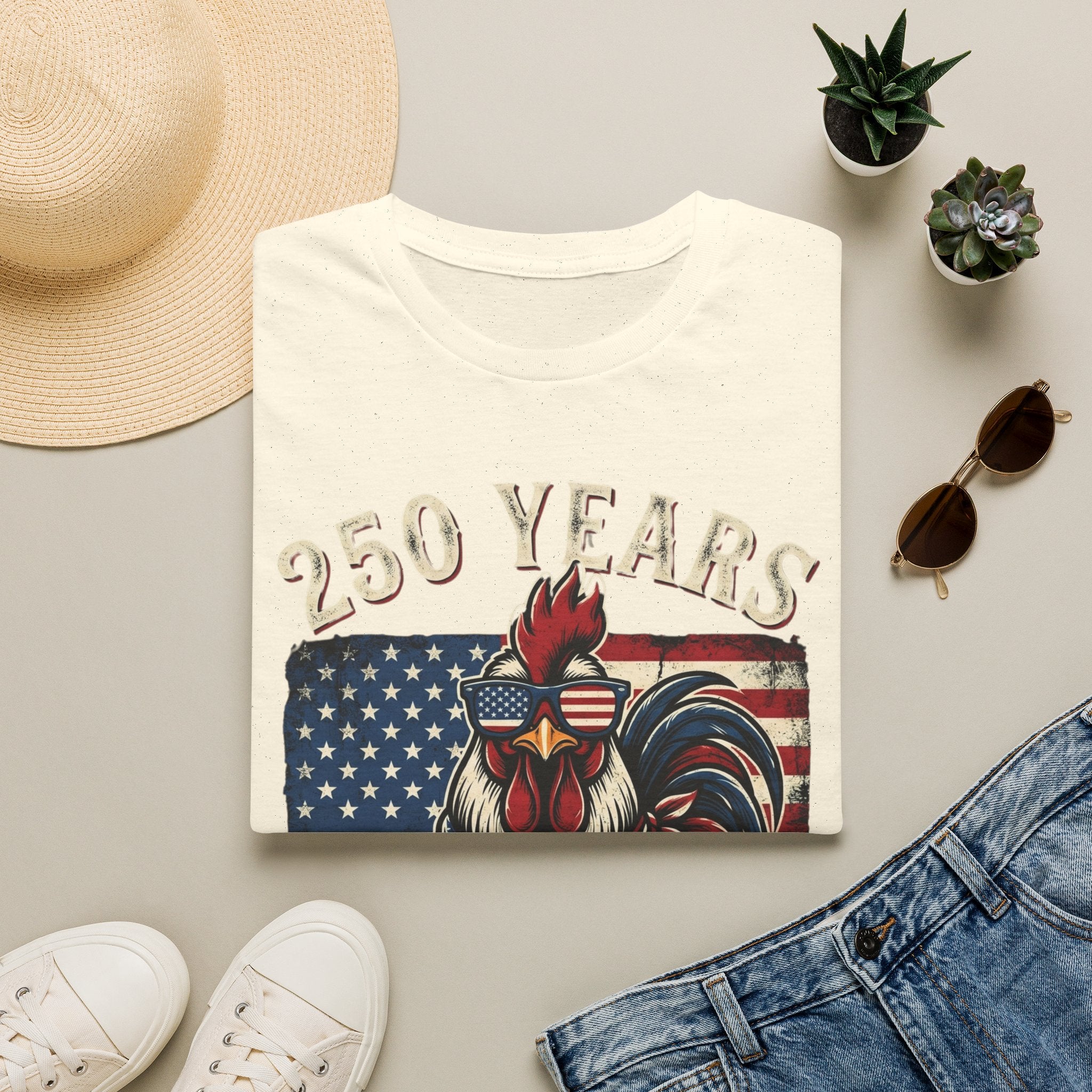 250 Years Rooster T-Shirt
