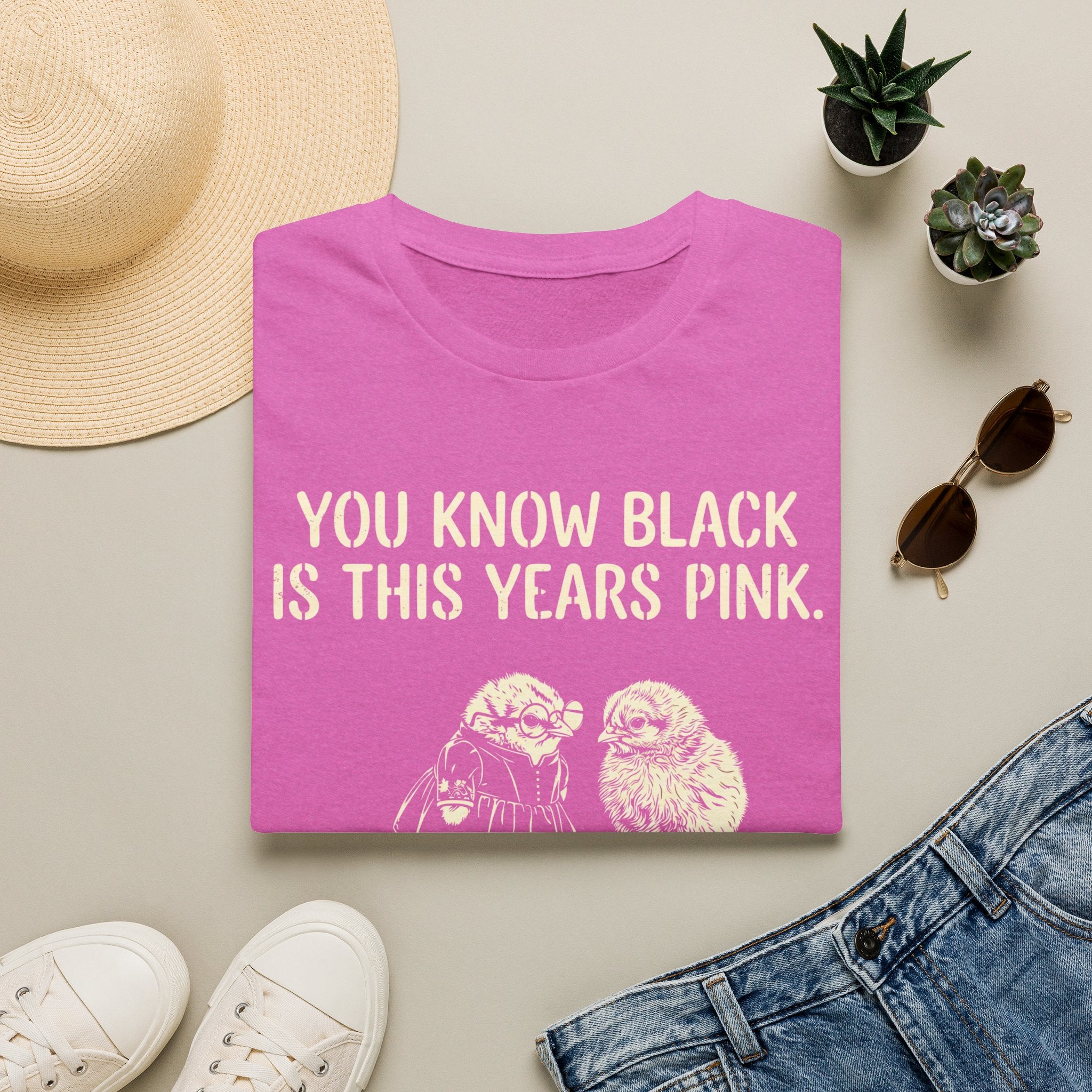 This Years Pink Mono T-Shirt