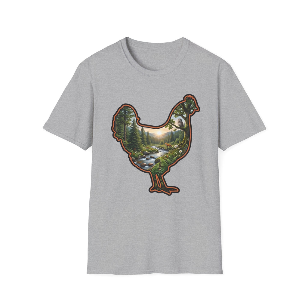 Hen Silhouette Nature T-Shirt