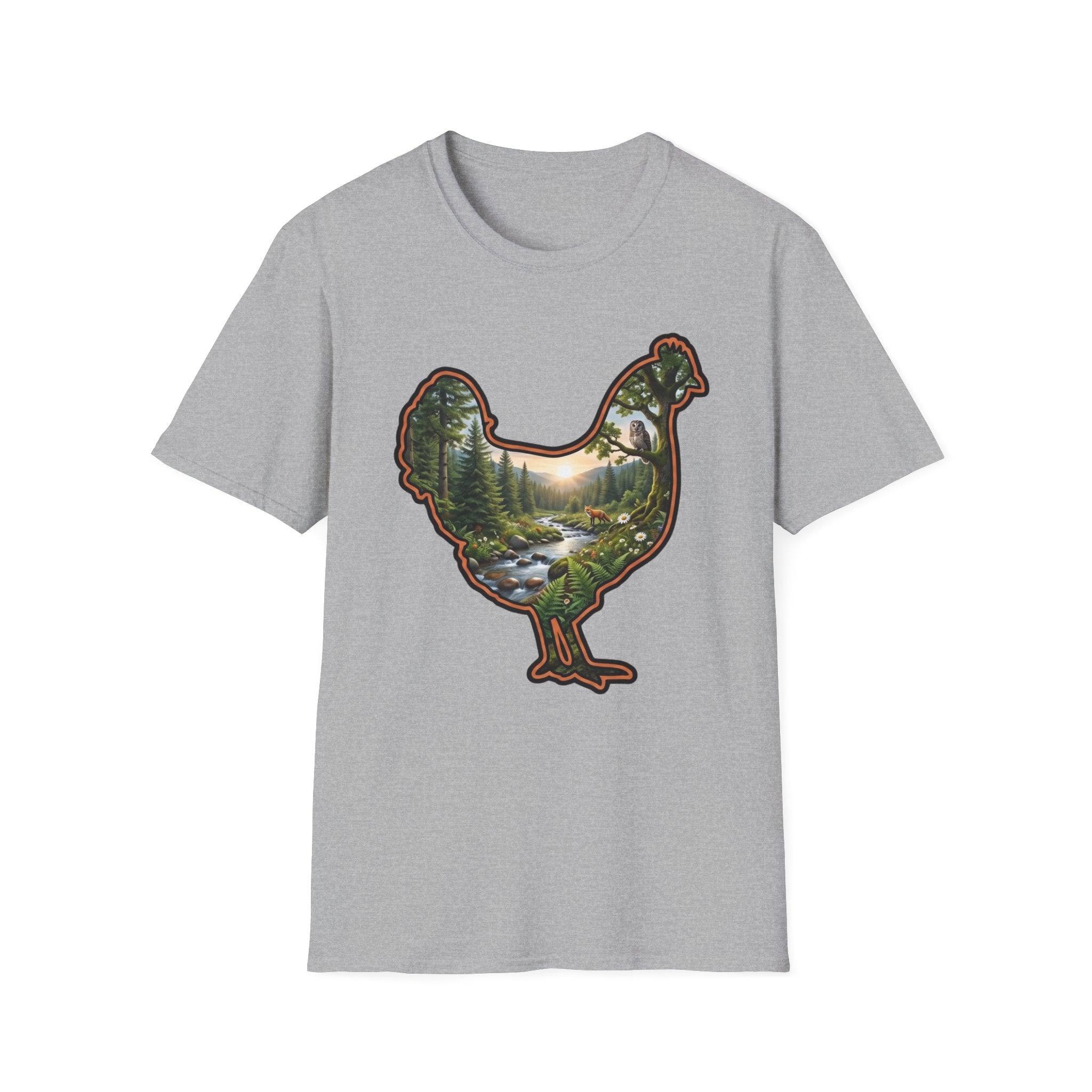 Hen Silhouette Nature T-Shirt