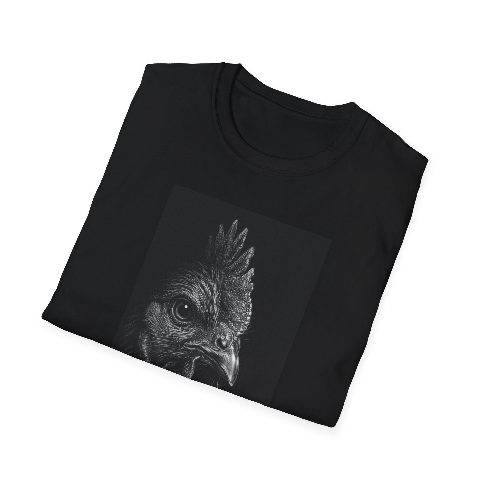 Chicken Face Side T-Shirt