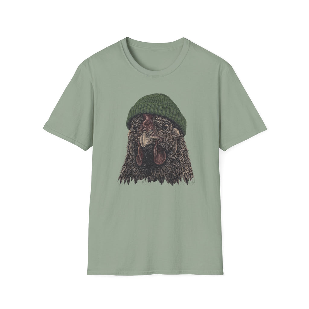 Hen Beanie T-Shirt