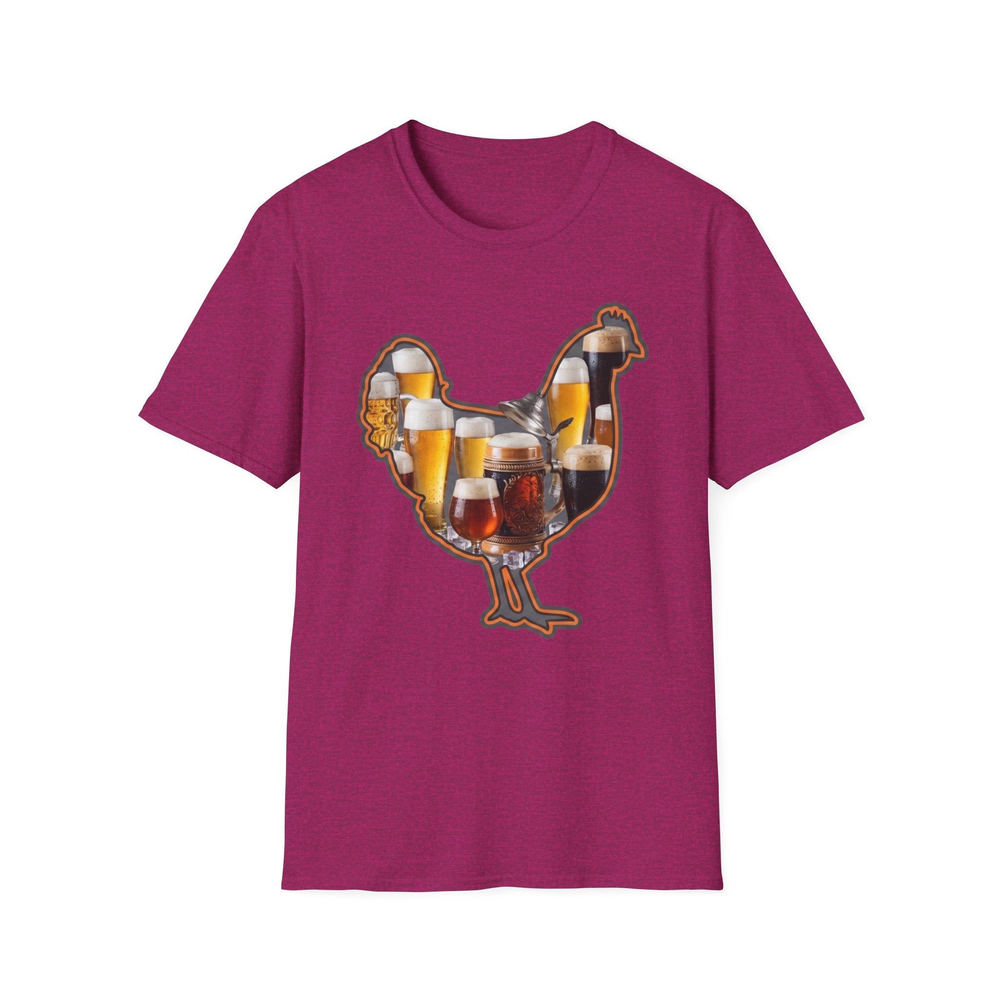 Hen Silhouette Beer T-Shirt