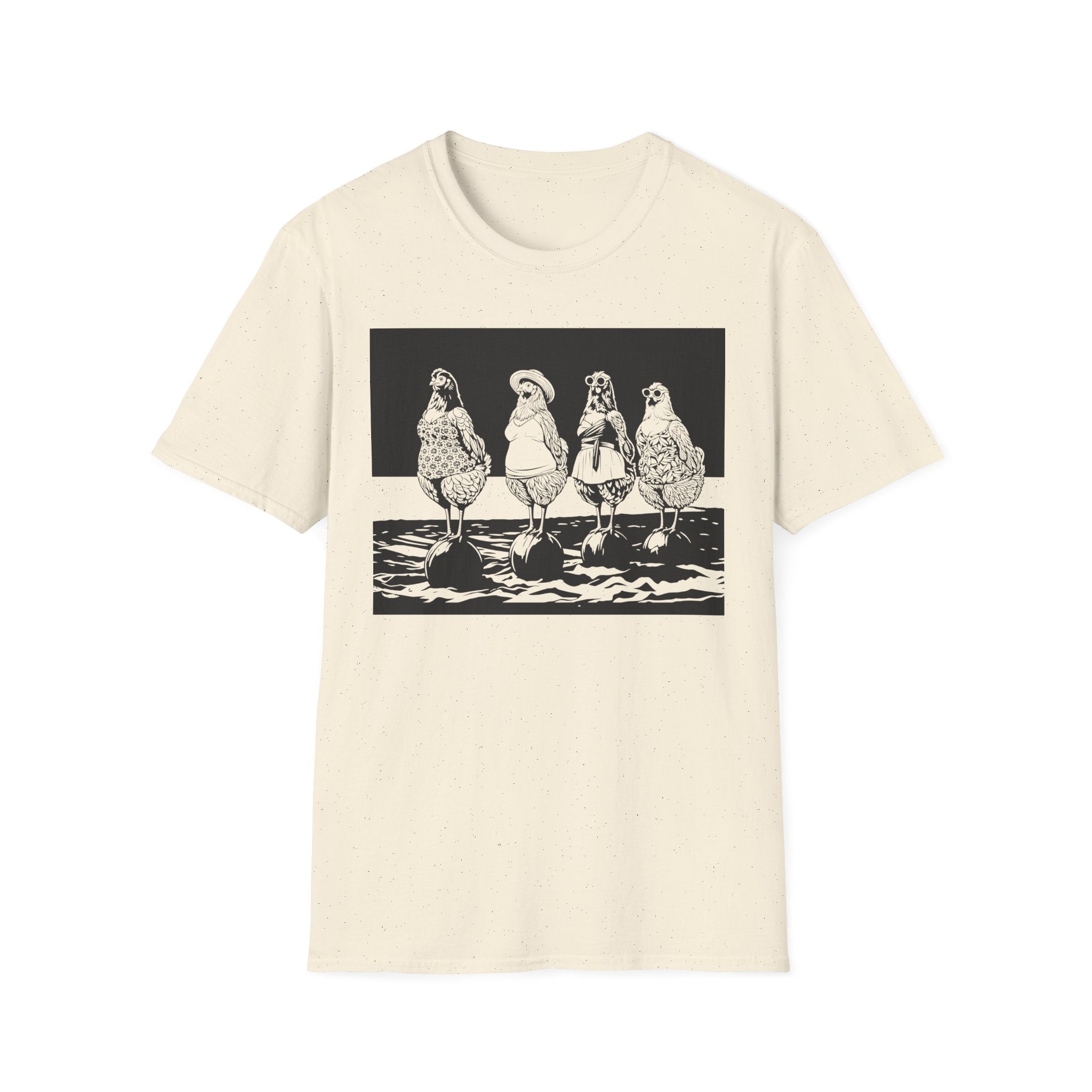 Beach Ball Hens Dark T-Shirt