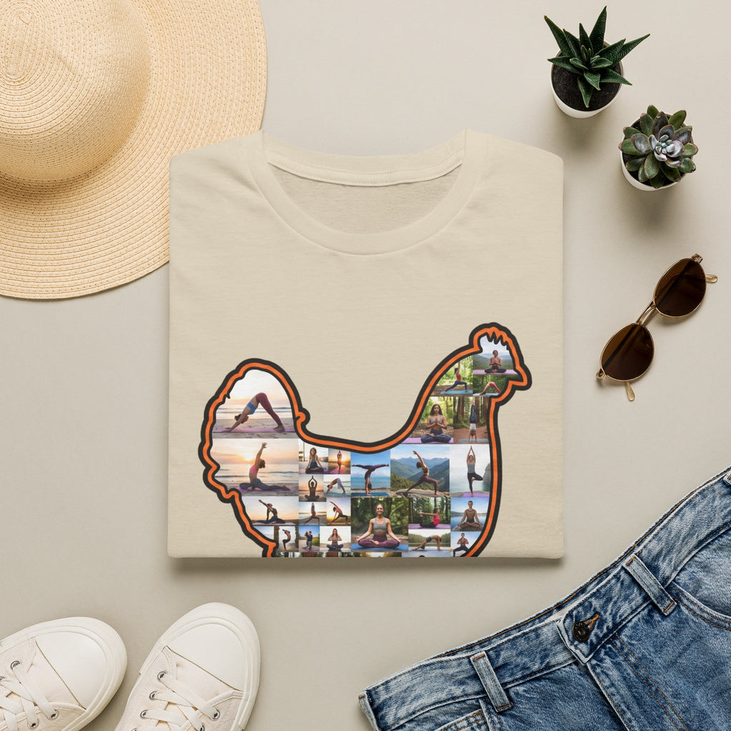 Hen Silhouette Yoga T-Shirt