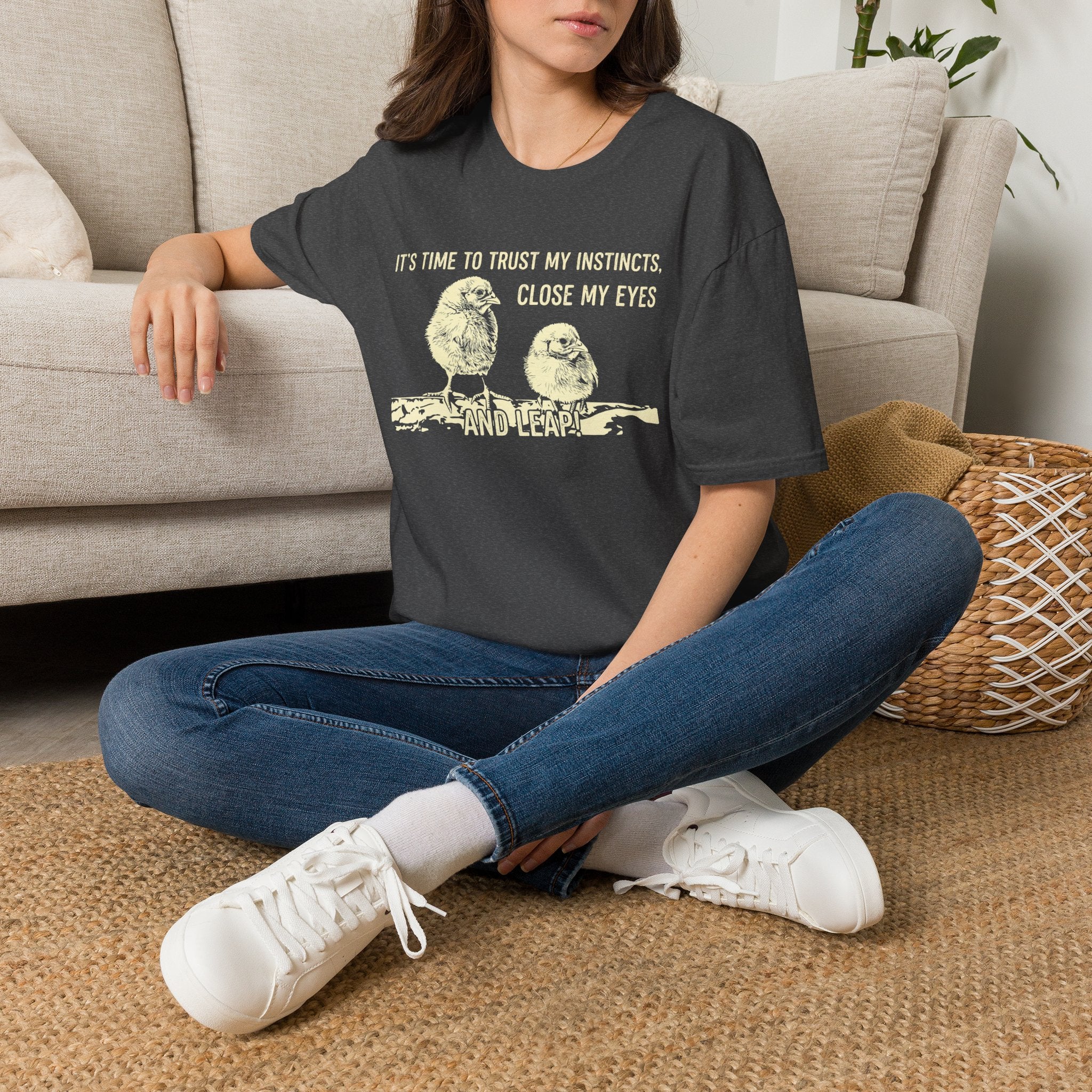 Baby Chicks Leap Mono T-Shirt