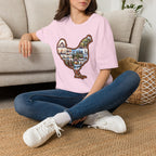 Hen Silhouette Yoga T-Shirt