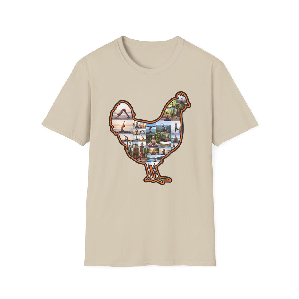 Hen Silhouette Yoga T-Shirt
