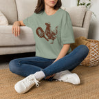 Henny Coopla Pickleball Brown T-Shirt