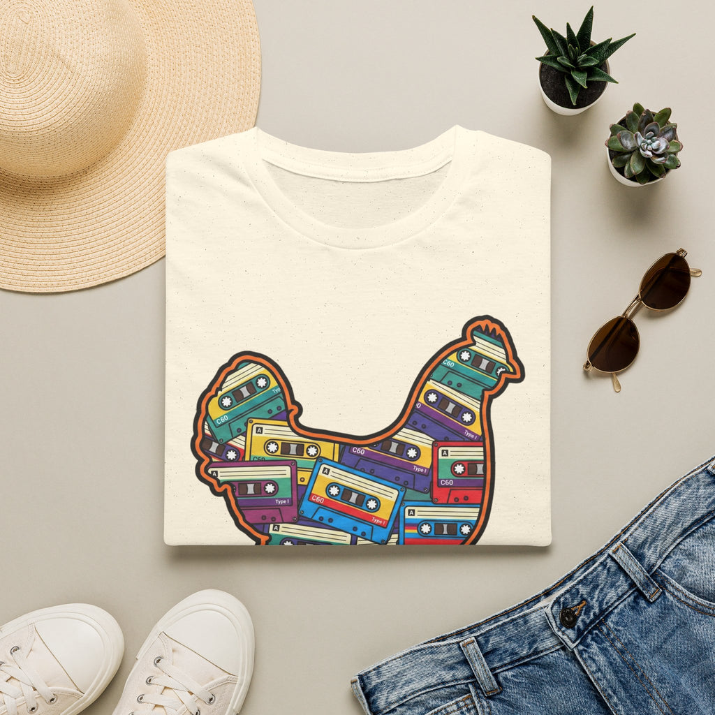 Hen Silhouette Cassettes V T-Shirt