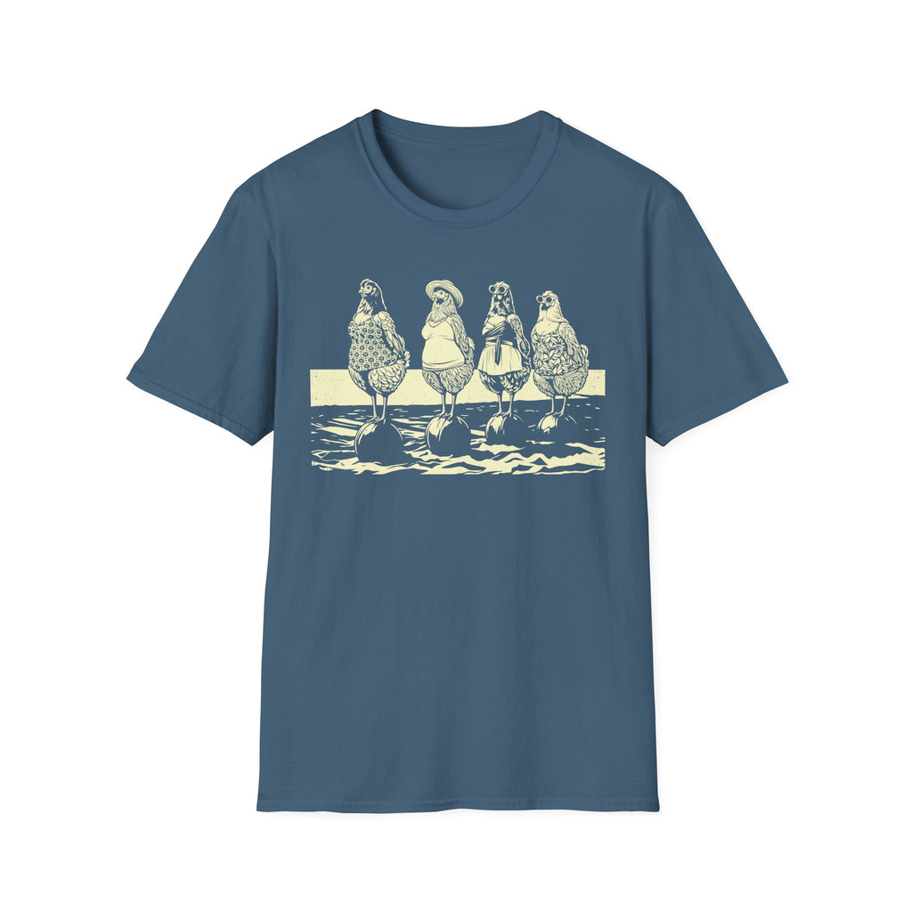 Beach Ball Hens Light T-Shirt