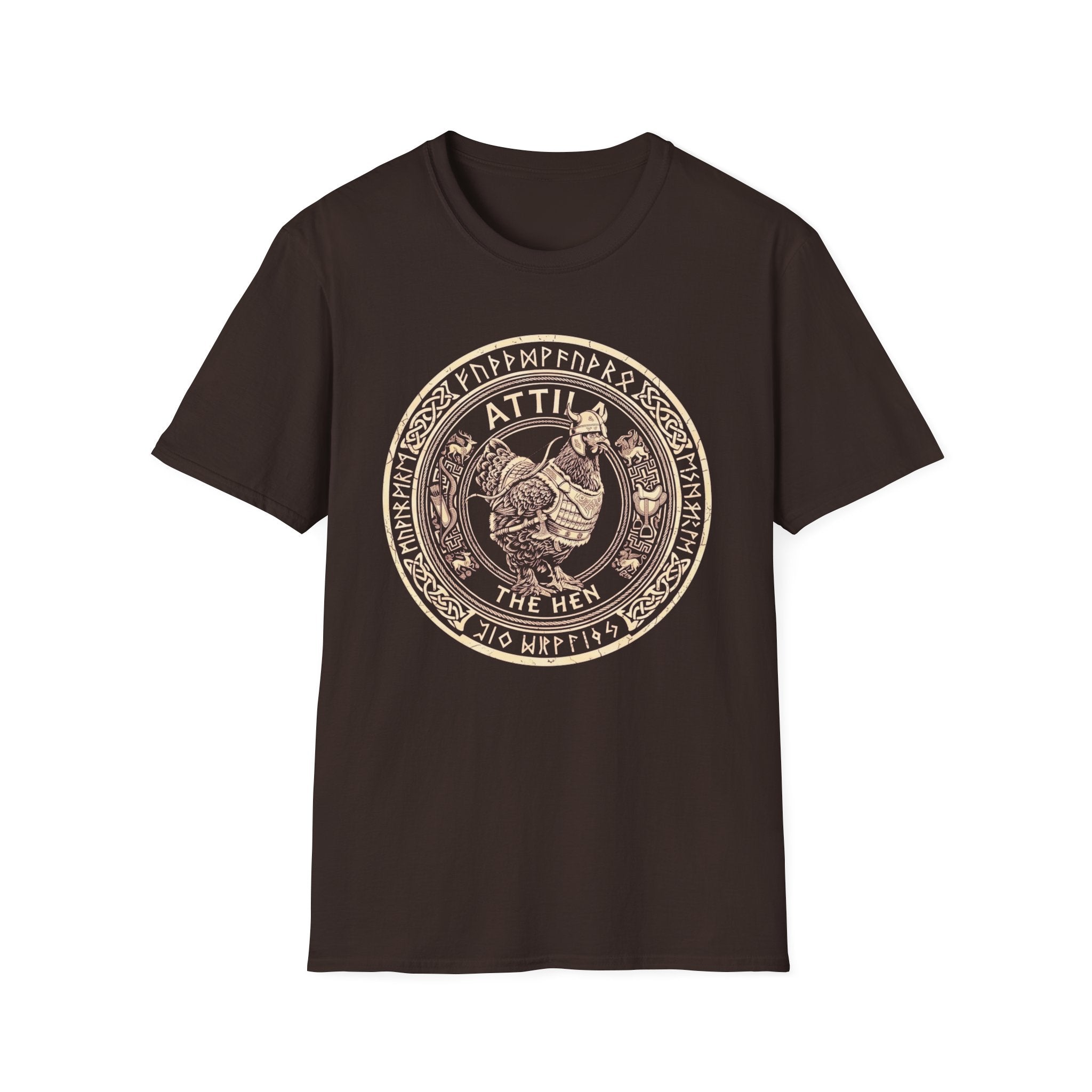 Atilla the Hen Mono T-Shirt