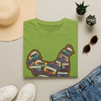 Hen Silhouette Cassettes T-Shirt