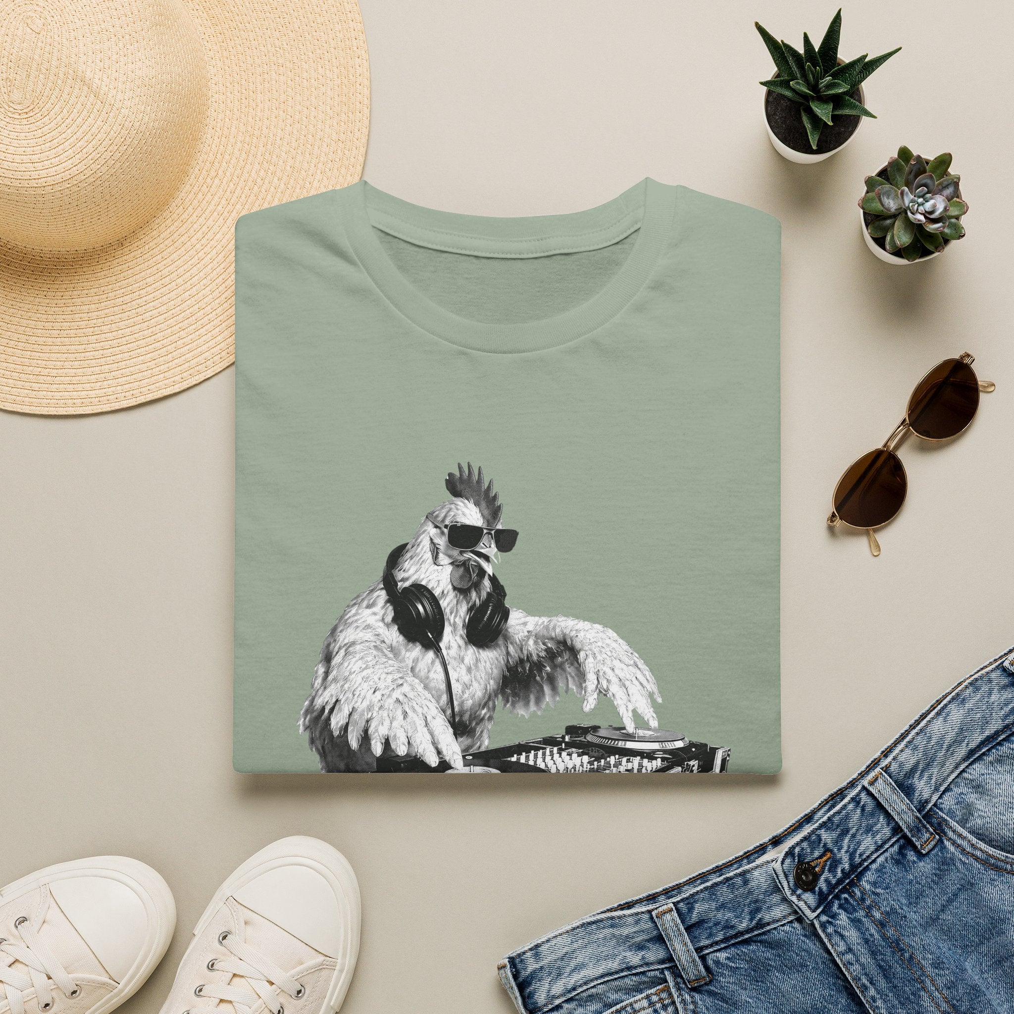 Cool Chicken DJ T-Shirt
