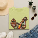 Hen Silhouette Cocktails T-Shirt