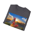 3 Rooster Sunrise Barn T-Shirt