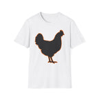 Hen Silhouette Black T-Shirt