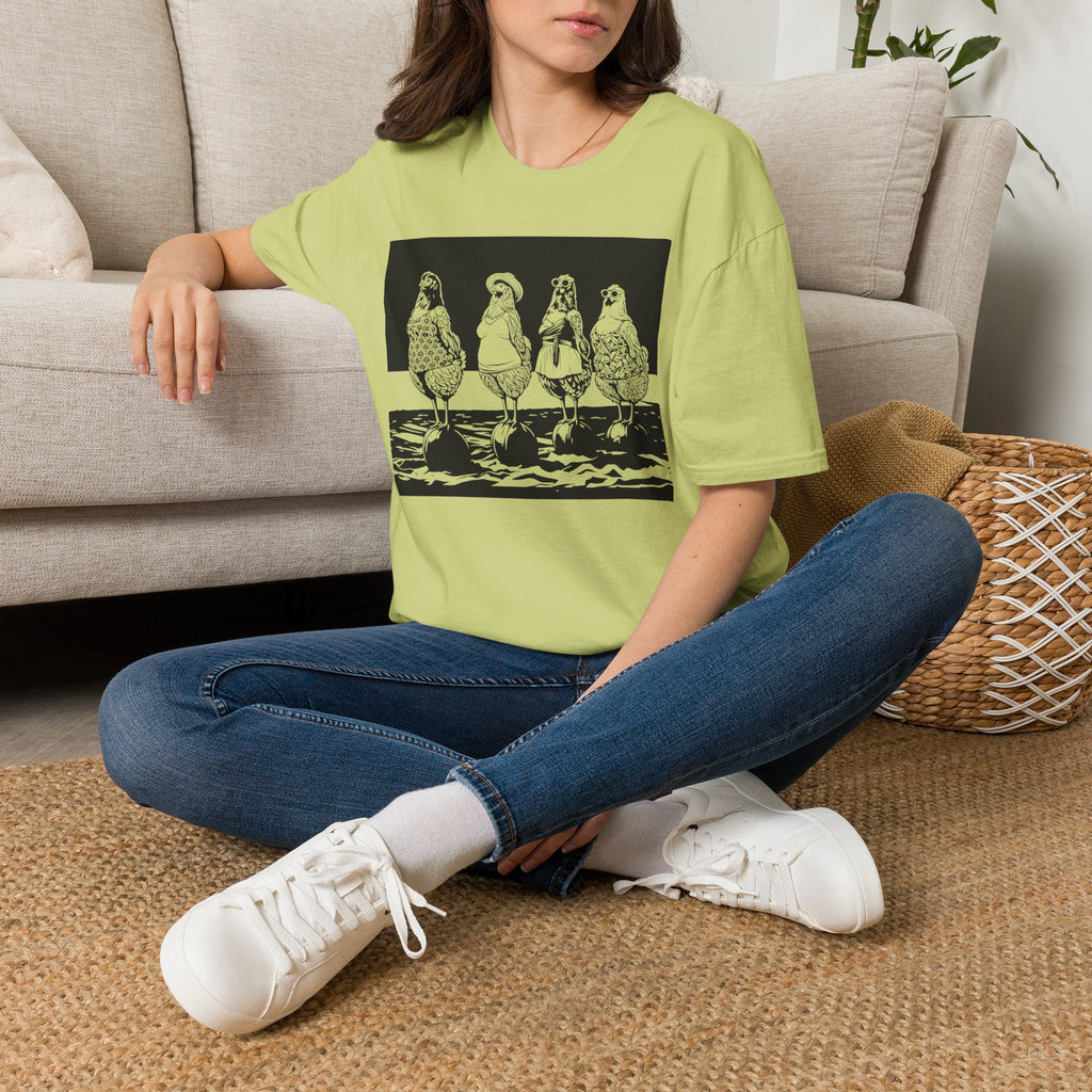 Beach Ball Hens Dark T-Shirt