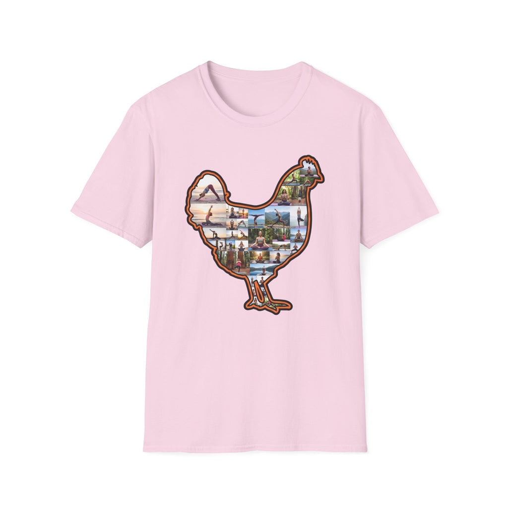 Hen Silhouette Yoga T-Shirt