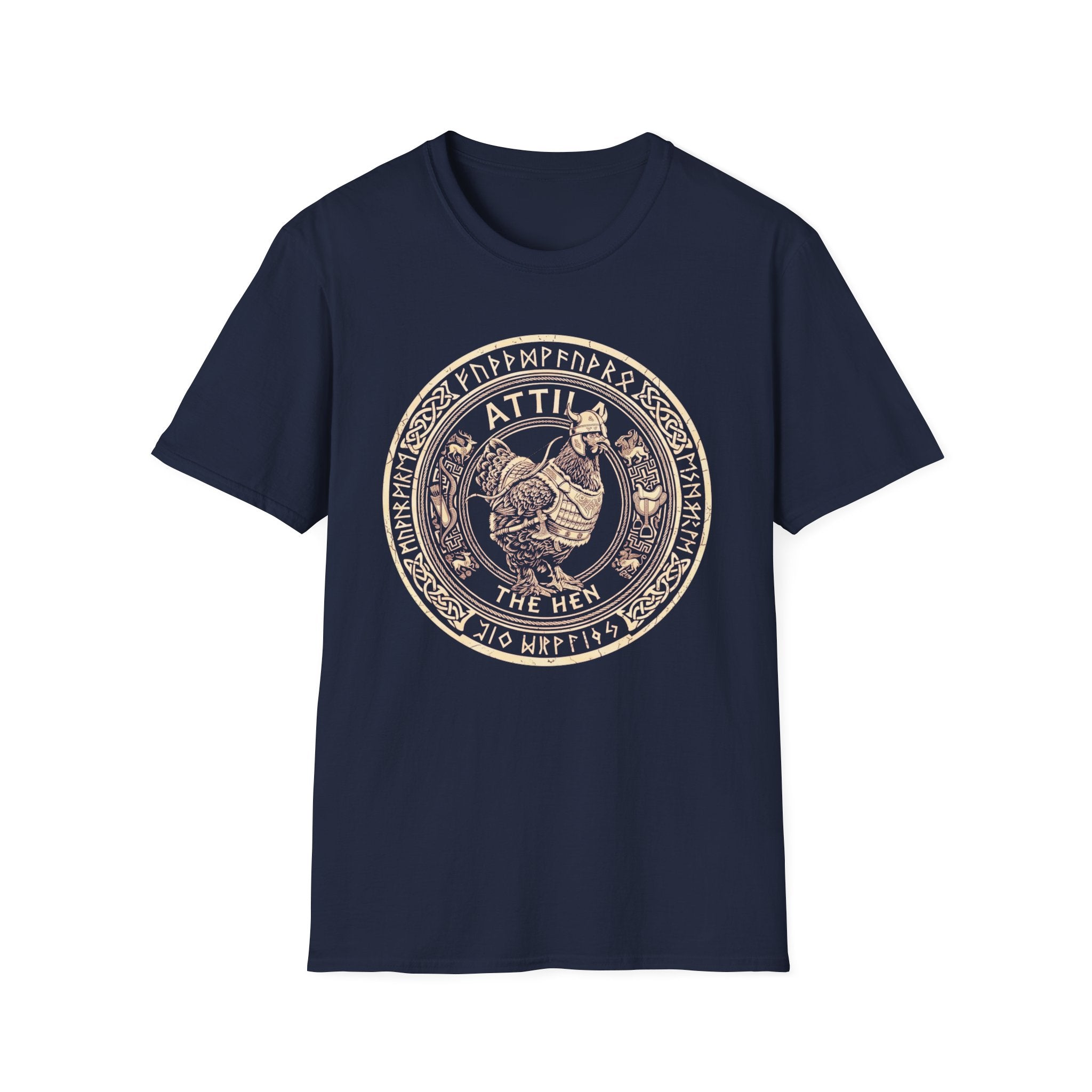 Atilla the Hen Mono T-Shirt