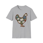 Hen Silhouette Books V T-Shirt