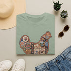 Hen Silhouette Needlepoint T-Shirt