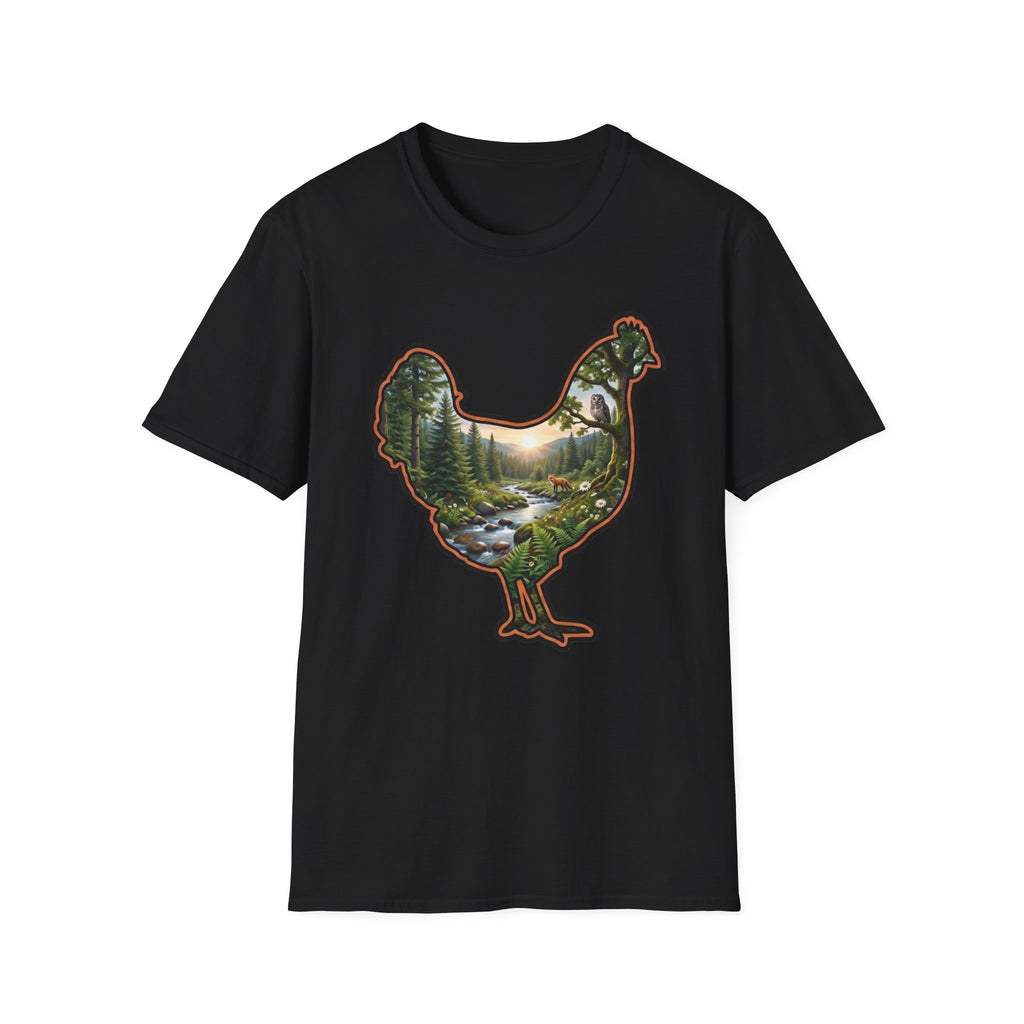 Hen Silhouette Nature T-Shirt