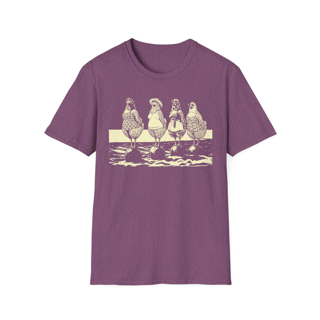Beach Ball Hens Light T-Shirt