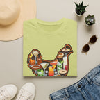 Hen Silhouette Cocktails V T-Shirt