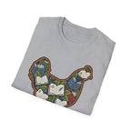 Hen Silhouette Books V T-Shirt