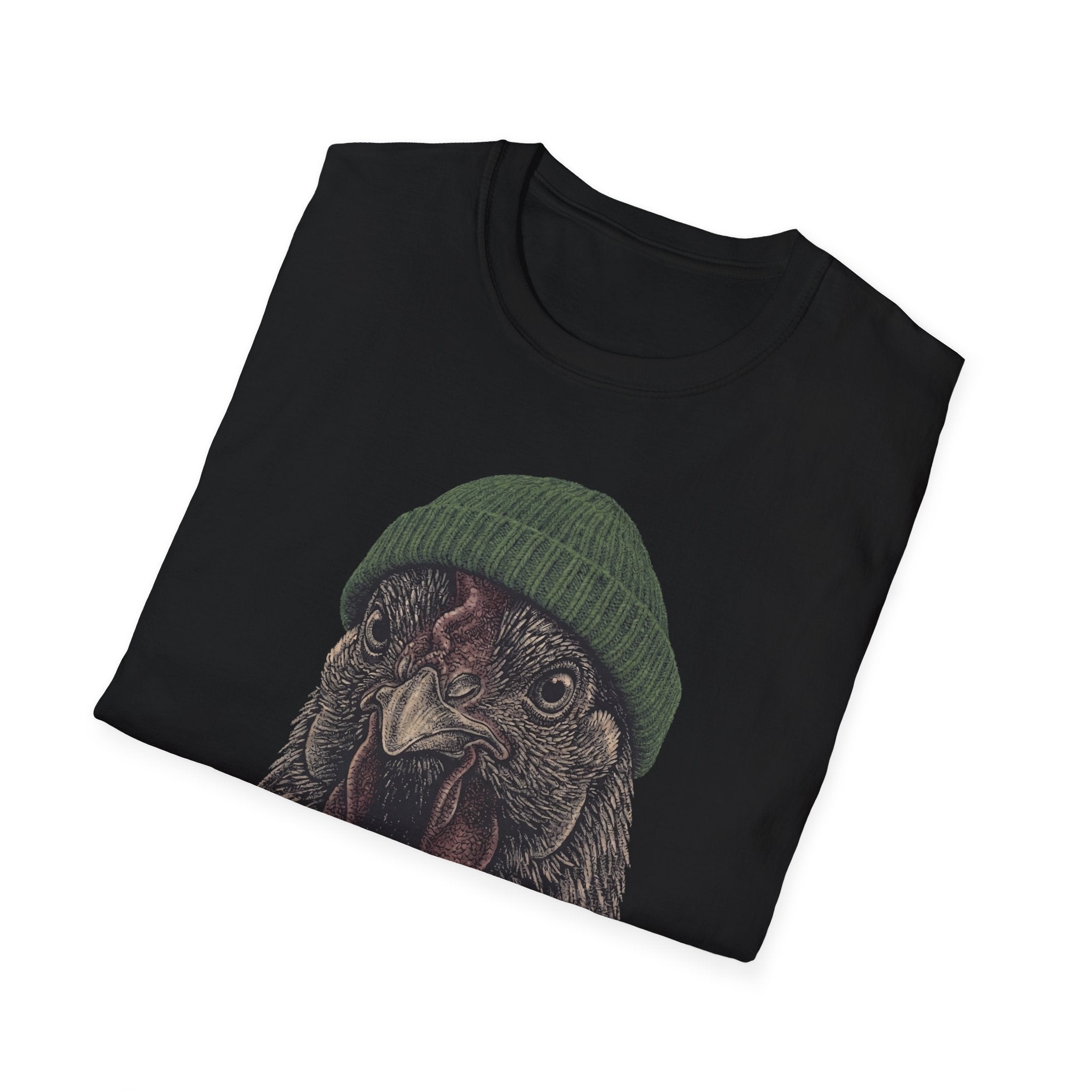 Hen Beanie T-Shirt