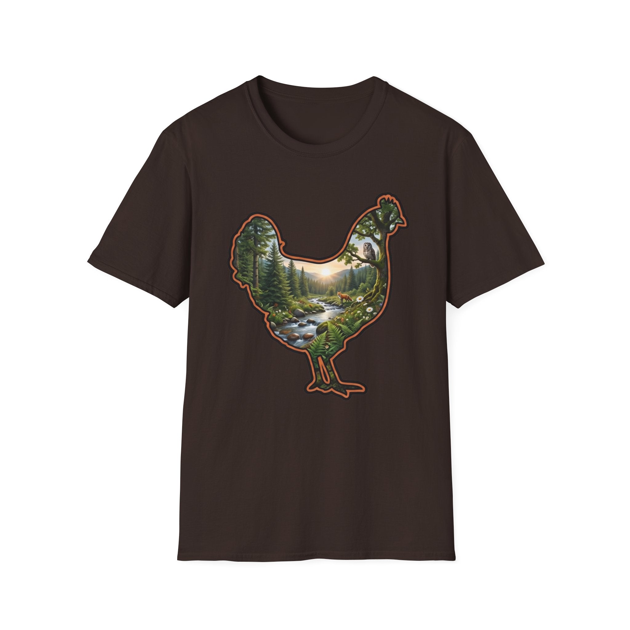 Hen Silhouette Nature T-Shirt