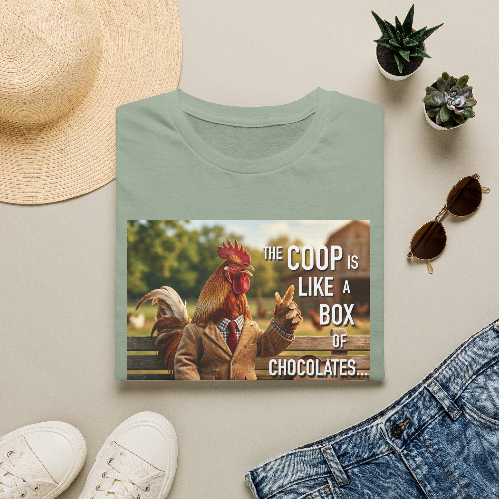 The Coop Chocolates Text T-Shirt