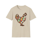 Hen Silhouette Cocktails V T-Shirt