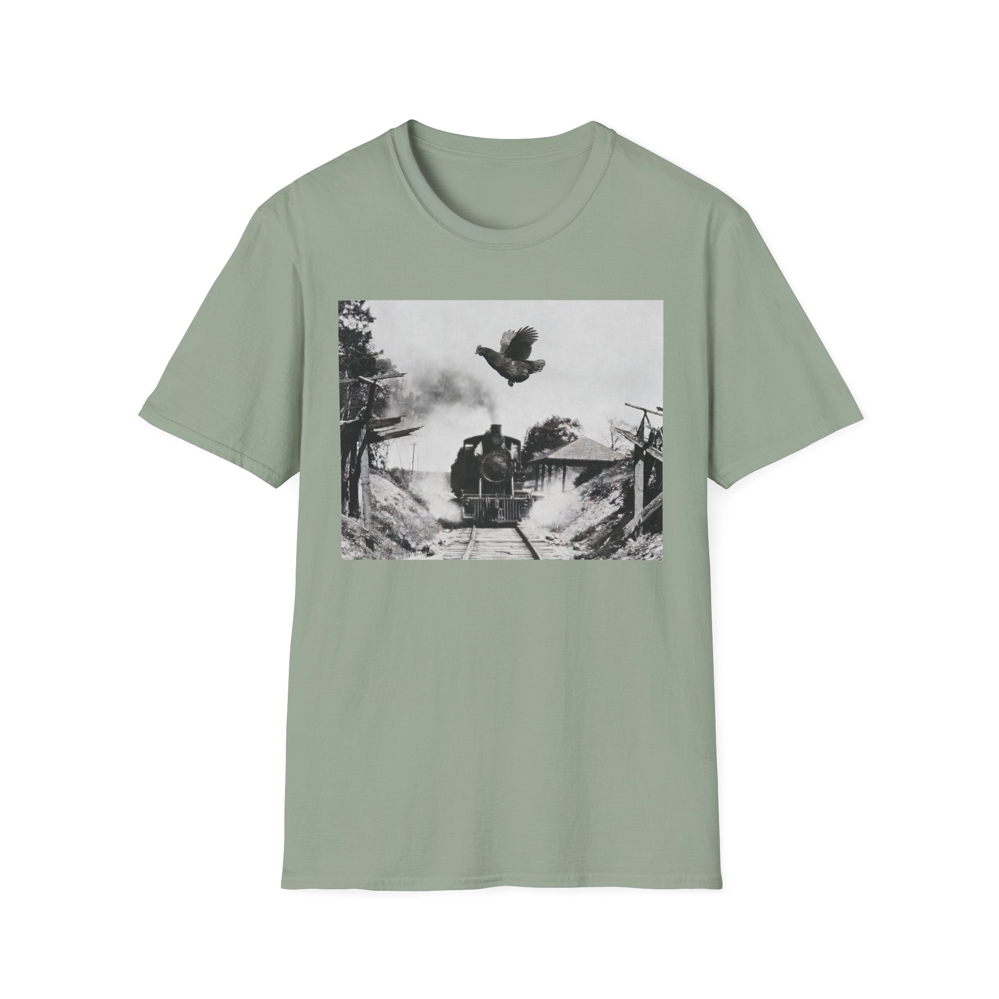 Hen Train Jump T-Shirt