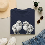 Baby Chicks in Clucks Drawing T-Shirt