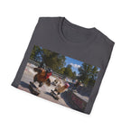 Chickens Shredding at the Skate Park T-Shirt
