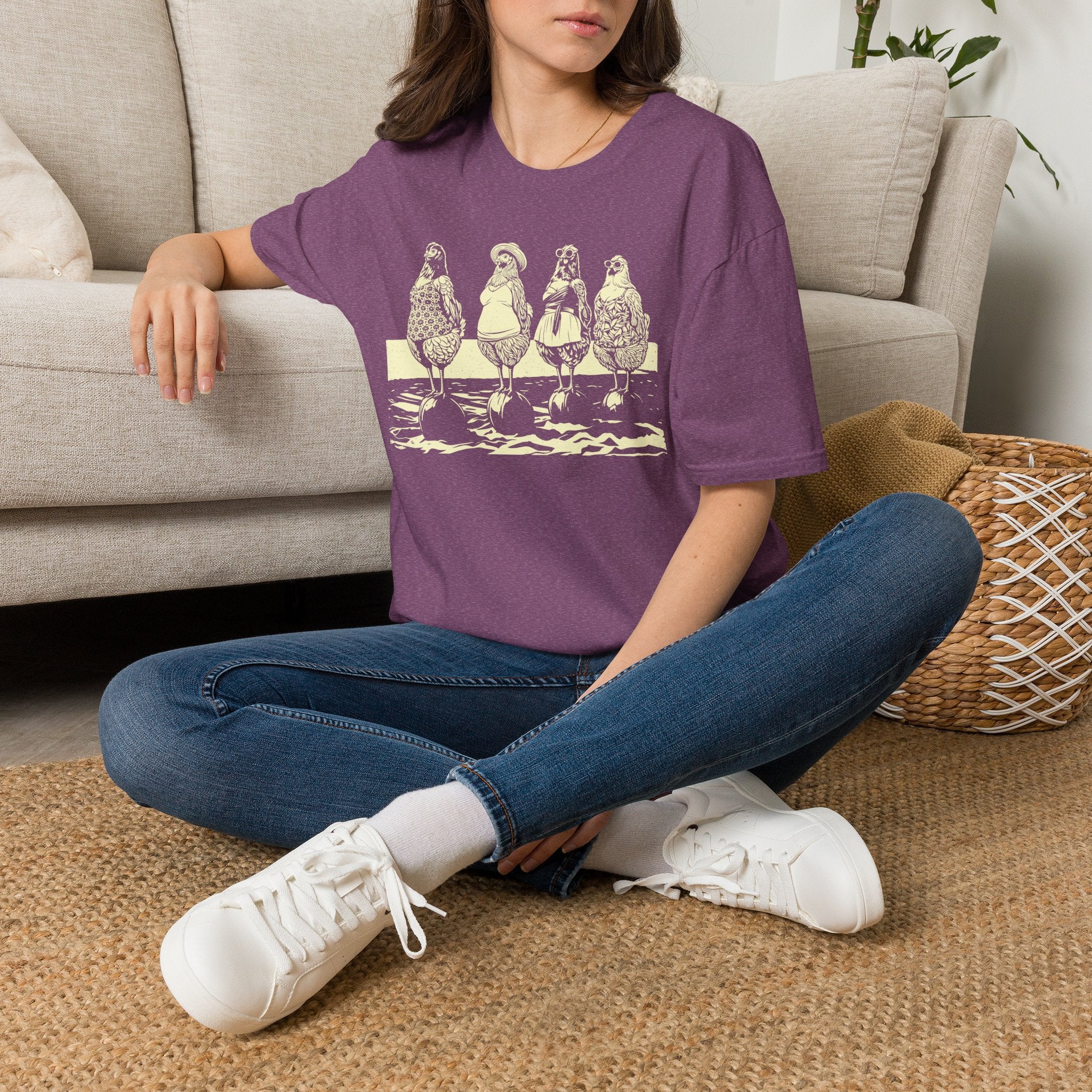 Beach Ball Hens Light T-Shirt