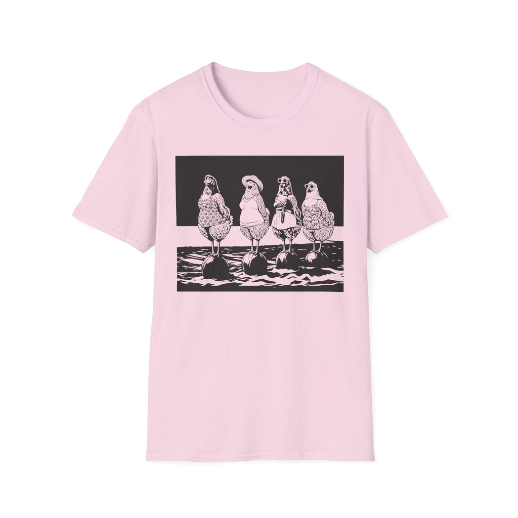 Beach Ball Hens Dark T-Shirt