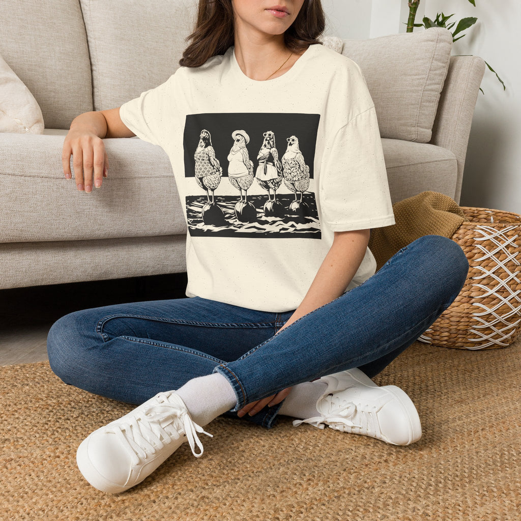 Beach Ball Hens Dark T-Shirt