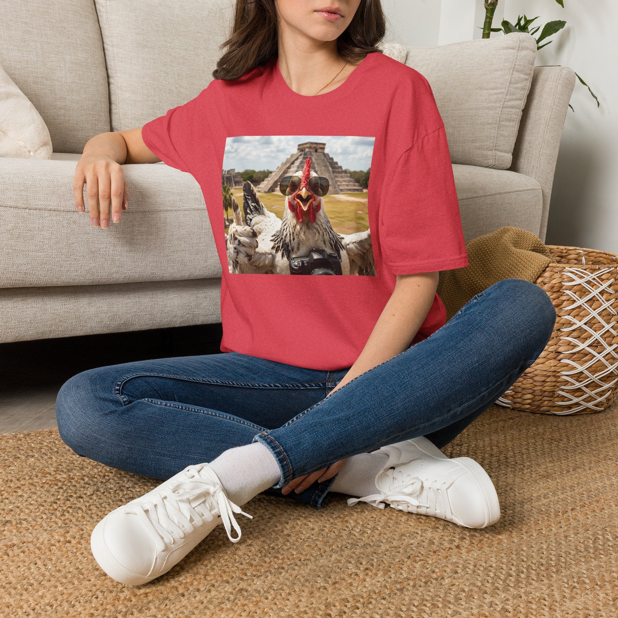 Delaware Chichen Itza Selfie T-Shirt