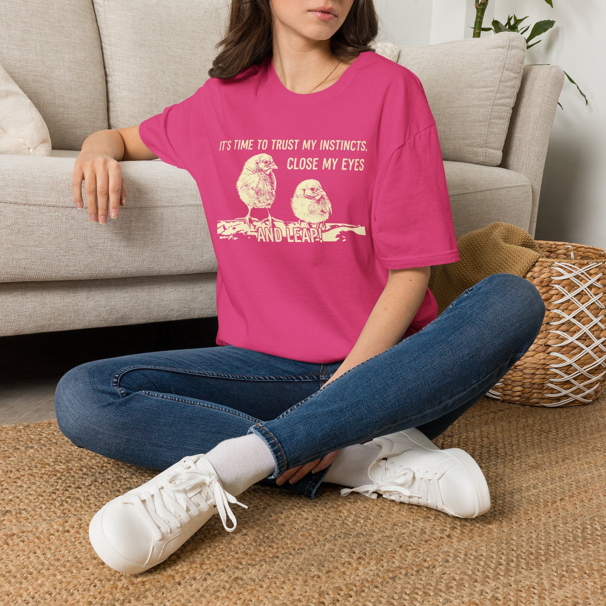 Baby Chicks Leap Mono T-Shirt