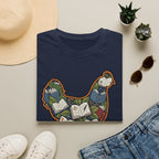 Hen Silhouette Books V T-Shirt