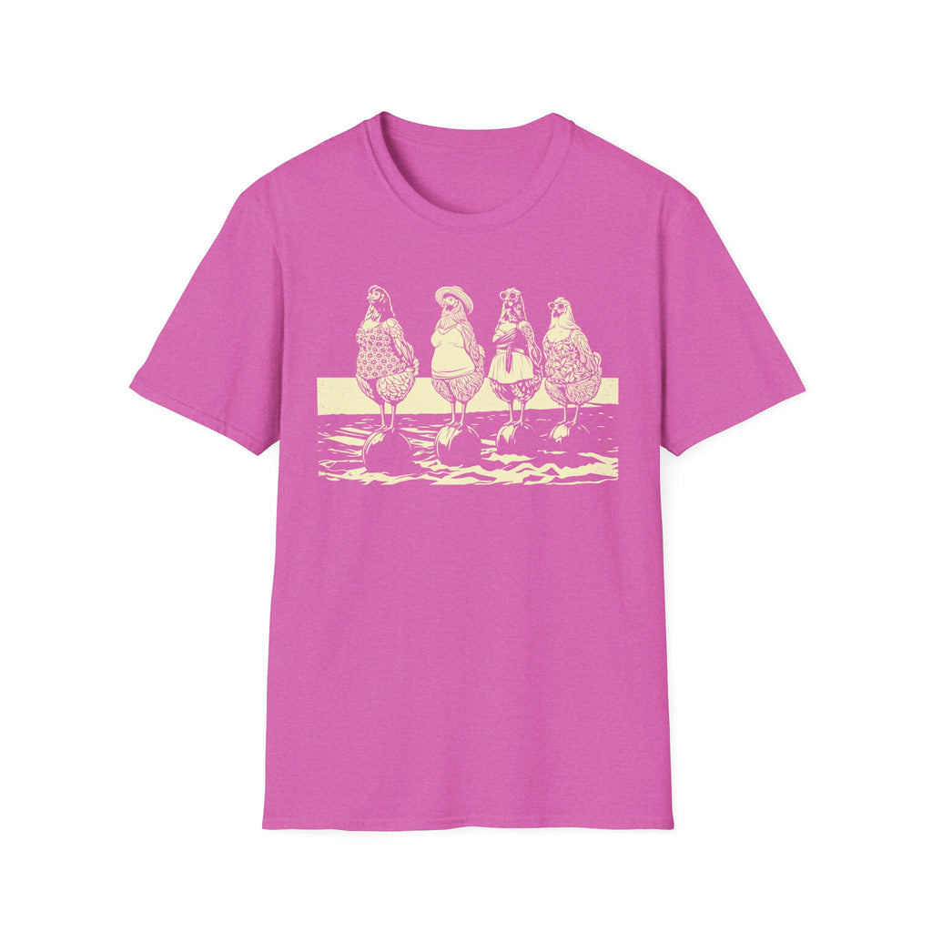 Beach Ball Hens Light T-Shirt