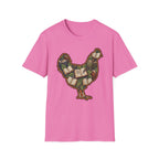 Hen Silhouette Books T-Shirt