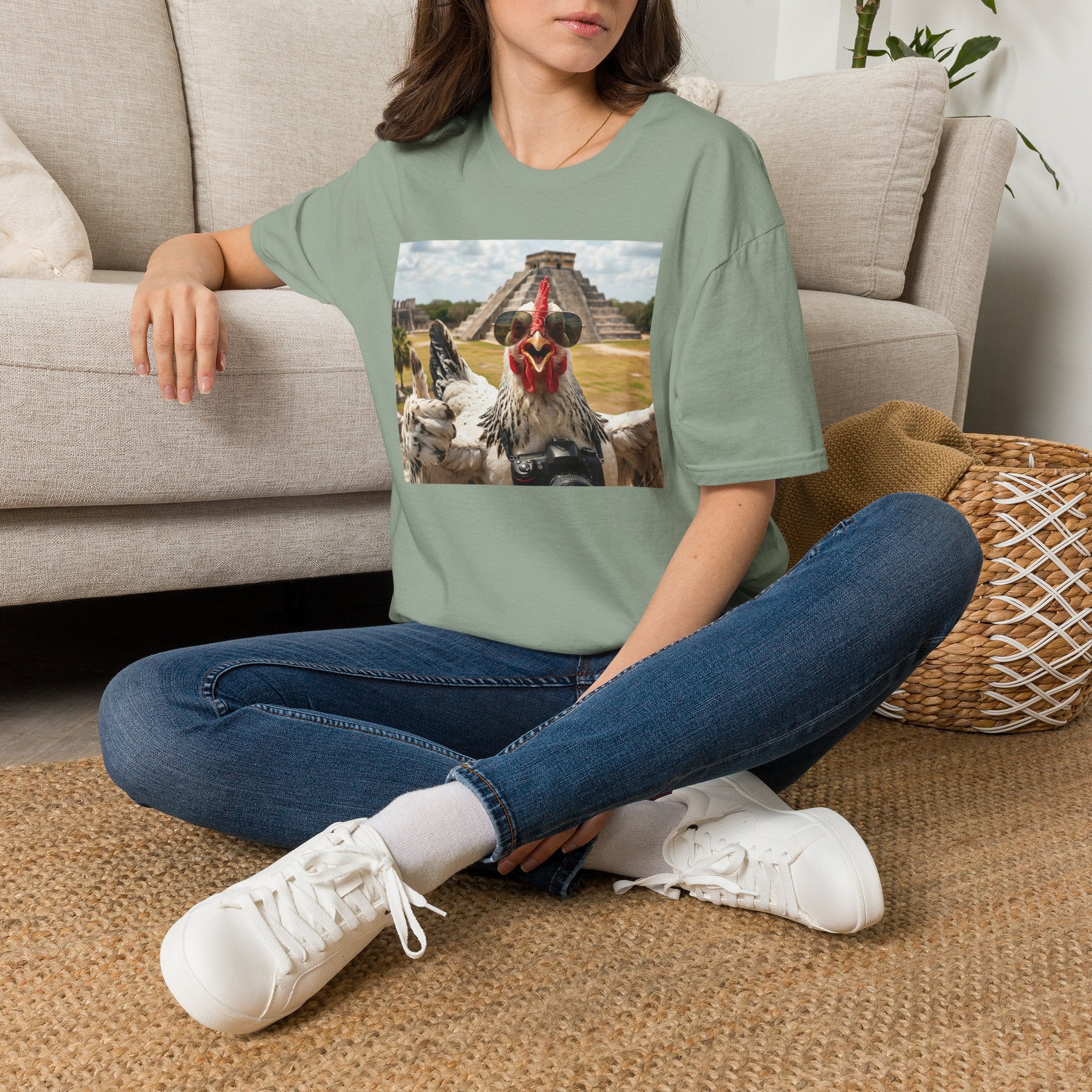 Delaware Chichen Itza Selfie T-Shirt