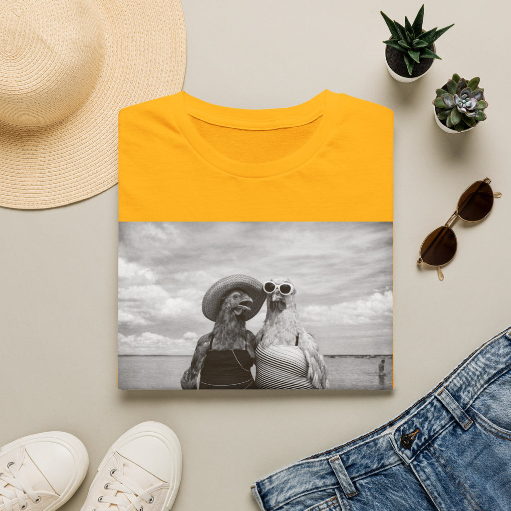 Day at the Beach B&W T-Shirt