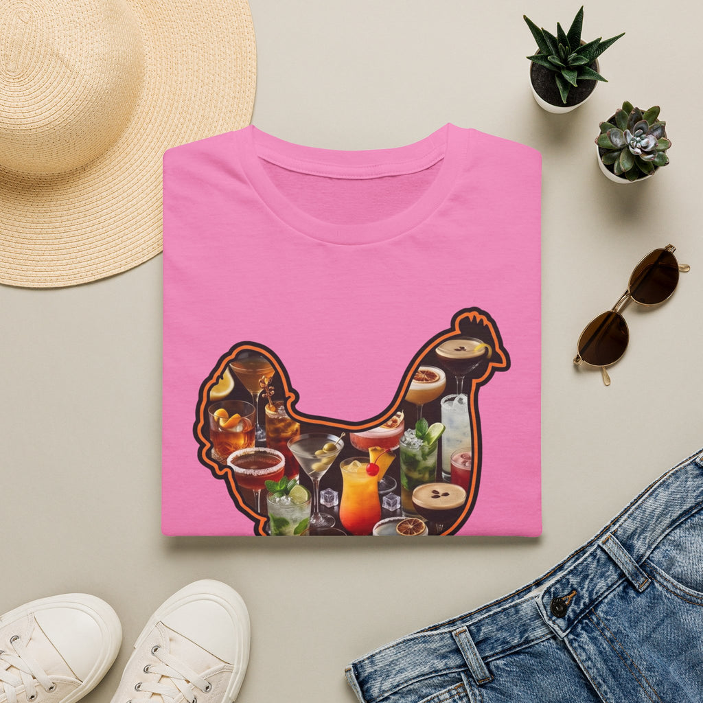 Hen Silhouette Cocktails T-Shirt