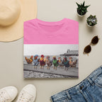 Beach Hens Sitting Color T-Shirt